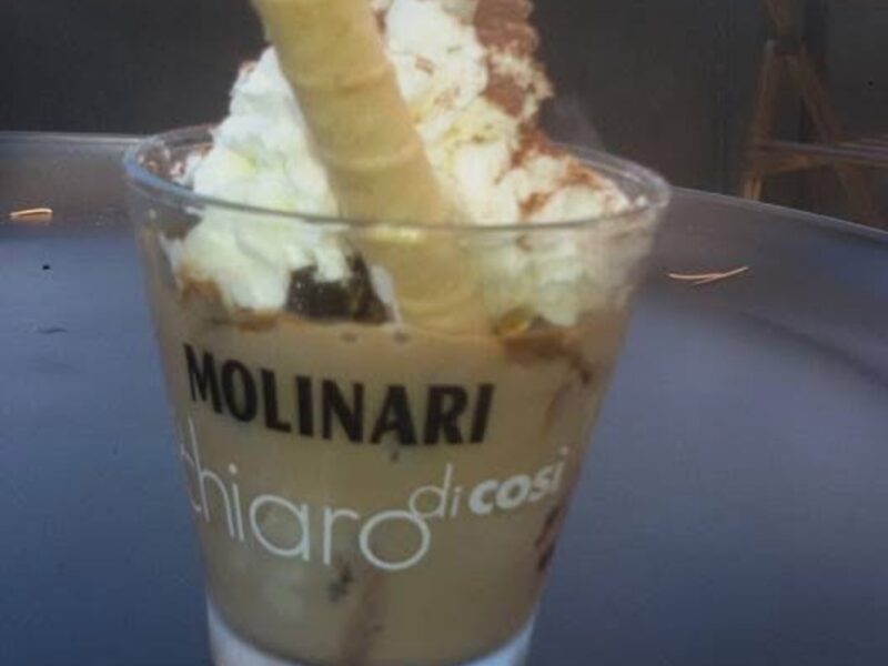 Affogato al caffe
